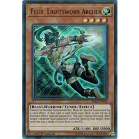 Felis, Lightsworn Archer Ultra Rare BLLR-EN043 1st edition NM