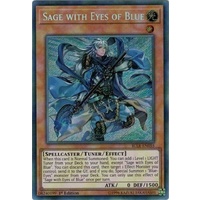Sage with Eyes of Blue BLLR-EN055 Secret Rare 1st Edition NM