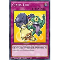 BLMM-EN010 Ojama Trio CHIBI ART Secret Rare 1st Edition NM