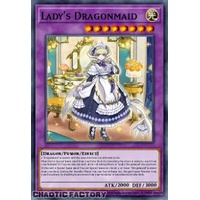 BLMM-EN049 Lady's Dragonmaid Emblazoned Ultra Rare 1st Edition NM