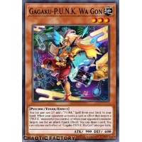 BLMM-EN071 Gagaku-P.U.N.K. Wa Gon Emblazoned Ultra Rare 1st Edition NM