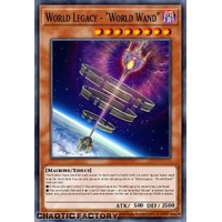 BLMM-EN086 World Legacy - World Wand Emblazoned Ultra Rare 1st Edition NM
