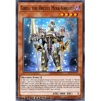 BLMM-EN088 Girsu, the Orcust Mekk-Knight Emblazoned Ultra Rare 1st Edition NM