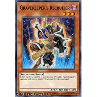 BLMM-EN110 Gravekeeper's Recruiter Secret Rare 1st Edition NM