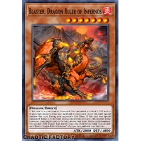 BLMM-EN119 Blaster, Dragon Ruler of Infernos Ultra Rare 1st Edition NM