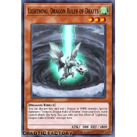 BLMM-EN124 Lightning, Dragon Ruler of Drafts Secret Rare 1st Edition NM