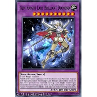 BLMM-EN145 Gem-Knight Lady Brilliant Diamond Secret Rare 1st Edition NM