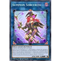 BLMM-EN157 Summon Sorceress Secret Rare 1st Edition NM