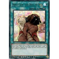 BLMR-EN010 Don't Slip, the Dogs of War Ultra Rare 1st Edition NM