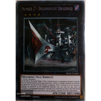 BLRR-EN030 Number 27: Dreadnought Dreadnoid Secret Rare 1st Edition