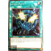 BLRR-EN034 Iron Draw Secret Rare 1st Edition NM