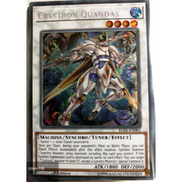 BLRR-EN083 Crystron Quandax Secret Rare 1st Edition