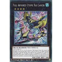 BLTR-EN003 Full Armored Utopic Ray Lancer Secret Rare 1st Edition NM