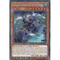BLTR-EN006 Georgius, Swordman of the Ice Barrier Secret Rare 1st Edition NM