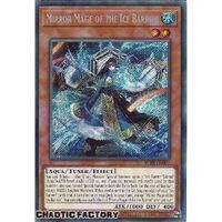 BLTR-EN007 Mirror Mage of the Ice Barrier Secret Rare 1st Edition NM