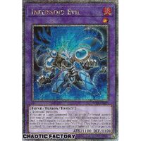 Quarter Century Secret Rare BLTR-EN013 Infernoid Evil 1st Edition NM