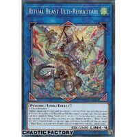 BLTR-EN019 Ritual Beast Ulti-Reirautari Secret Rare 1st Edition NM