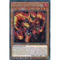 BLTR-EN028 Red Lotus King, Flame Crime Secret Rare 1st Edition NM