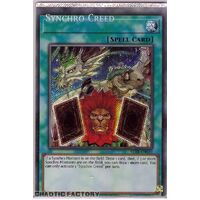 ERROR BLTR-EN029 Synchro Creed Secret Rare 1st Edition NM