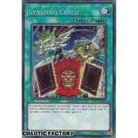 BLTR-EN029 Synchro Creed Secret Rare 1st Edition NM
