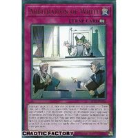 BLTR-EN036 Arbitration of White Ultra Rare 1st Edition NM