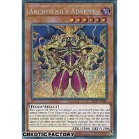 BLTR-EN046 Archfiend's Advent Secret Rare 1st Edition NM