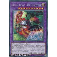 BLTR-EN086 Ritual Beast Ulti-Gaiapelio Secret Rare 1st Edition NM