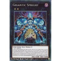 BLTR-EN091 Gigantic Spright Secret Rare 1st Edition NM
