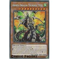 BLVO-EN001 Armed Dragon Thunder LV10 Secret Rare 1st Edition NM