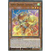 BLVO-EN004 Armed Dragon Thunder LV3 Super Rare 1st Edition NM