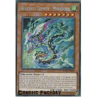 BLVO-EN029 Heavenly Zephyr - Miradora Secret Rare 1st Edition NM