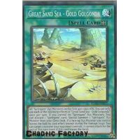 BLVO-EN055 Great Sand Sea - Gold Golgonda Super Rare 1st Edition NM
