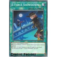 BLVO-EN058 S-Force Showdown Common 1st Edition NM