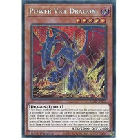 BLZD-EN002 Power Vice Dragon Secret Rare 1st Edition NM
