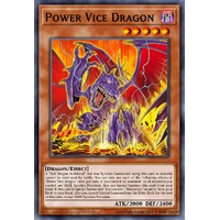 BLZD-EN002 Power Vice Dragon Secret Rare 1st Edition NM