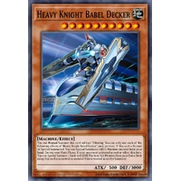 BLZD-EN006 Heavy Armored Knight Babeldecker Super Rare 1st Edition NM