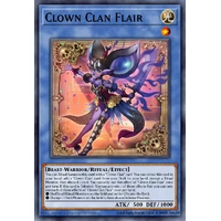 BLZD-EN029 Clown Crew Flair Super Rare 1st Edition NM