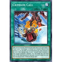 BLZD-EN052 Crimson Call Common 1st Edition NM