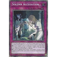 BLZD-EN079 Solemn Accusation Starlight Rare 1st Edition NM
