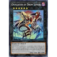 BLZD-EN089 Officiator of Doom Samuel Super Rare 1st Edition NM