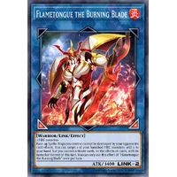 BLZD-EN099 Flametongue the Burning Blade Super Rare 1st Edition NM