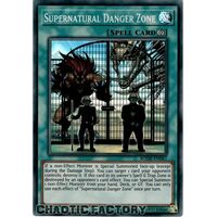 BODE-EN067 Supernatural Danger Zone Super Rare 1st Edition NM