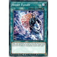 BODE-EN068 Night Flight Common 1st Edition NM