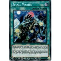BODE-EN069 Small World Secret Rare 1st Edition NM