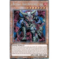 BPRO-EN014 Royal Archfiend Starlight Rare 1st Edition NM