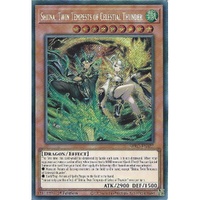 BPRO-EN027 Shiina, Twin Tempests of Celestial Thunder Secret Rare 1st Edition NM
