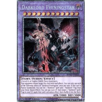 BPRO-EN036 Darklord Eveningstar Starlight Rare 1st Edition NM