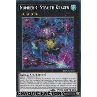 BROL-EN030 Number 4: Stealth Kragen Secret Rare 1st Edition NM