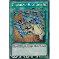 BROL-EN035 Speedroid Scratch Secret Rare 1st Edition NM