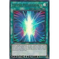 BROL-EN039 Cipher Interference Ultra Rare 1st Edition NM